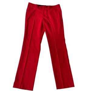 NWT MOGU Red Dress Pants Women Sz 4XL/36 NWT